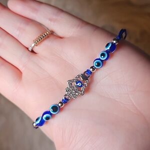 Divine Protection Evil Eye Energy String Bracelet